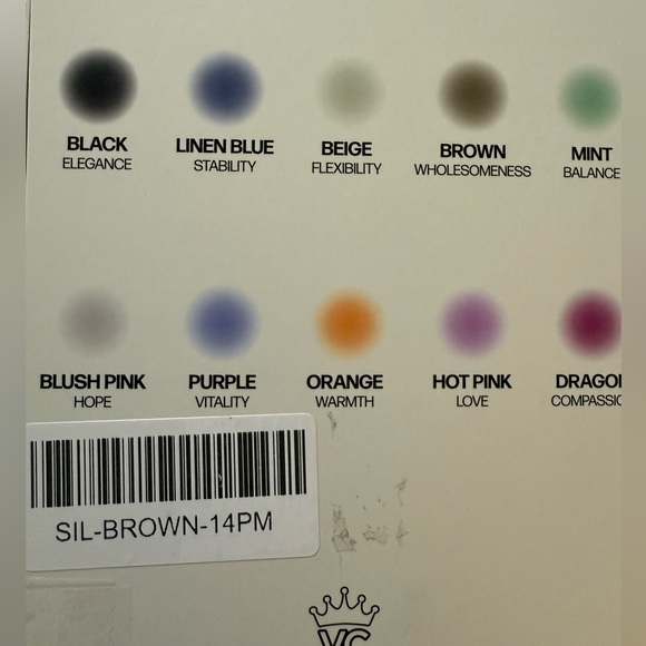 Velvet Caviar Brand Silicone iPhone 14 Pro Max Phone Case Brown in Color. - Picture 2 of 4